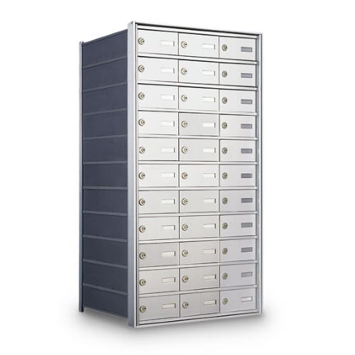 Rear Loading 33-Door Horizontal Private Mailbox